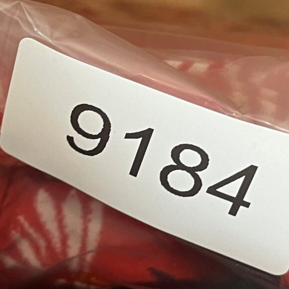 So Red Floral Womens Shorts With Elastic‎ Waist & Pockets Large - Picture 5 of 5